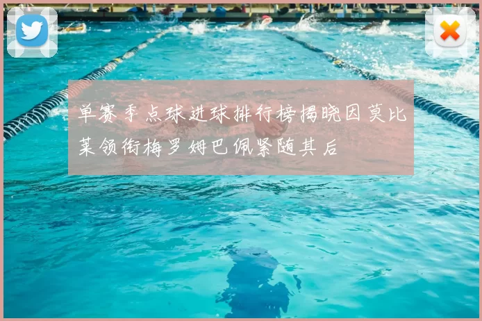 单赛季点球进球排行榜揭晓因莫比莱领衔梅罗姆巴佩紧随其后